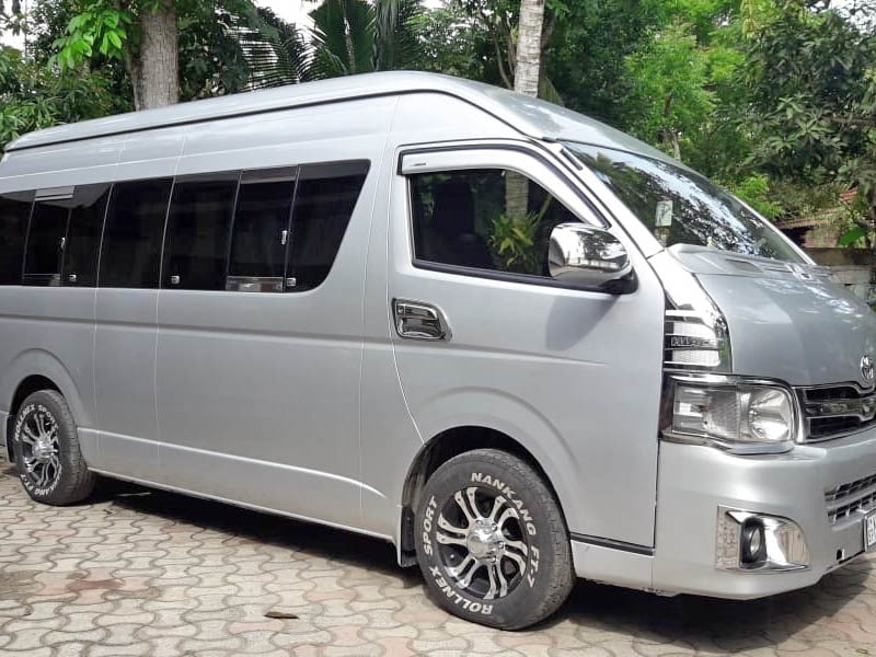 Van for Hire with Driver from Colombo