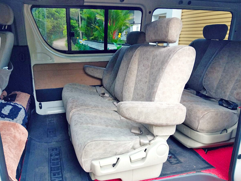 KDH Mini Van White 2