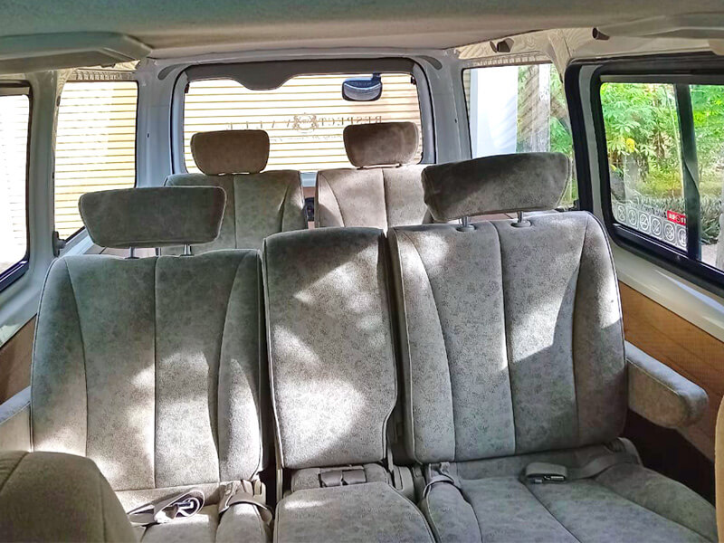 KDH Mini Van White 3